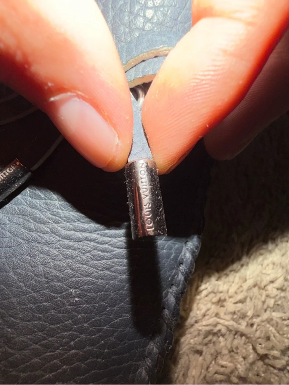 Louis Vuitton Leather Moccasin Loafers